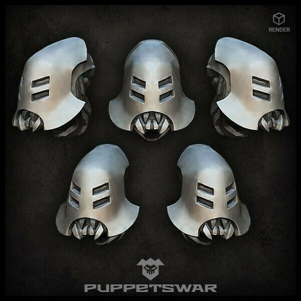 Puppets War Cyber Insects heads New - Tistaminis