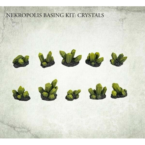 Nekropolis Basing Kit: Crystals (10) New - Tistaminis