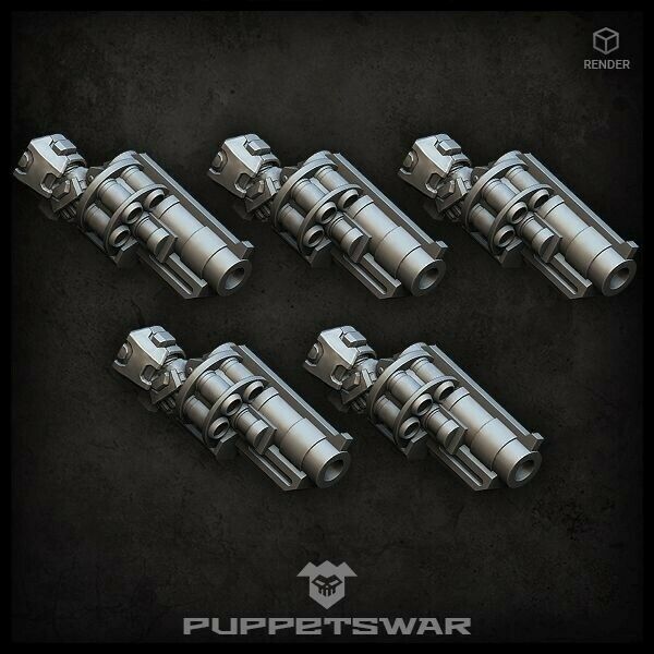 Puppets War Grenade Launchers (right) New - Tistaminis