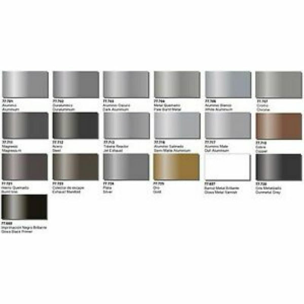 Vallejo Metal Colour Paint Gunmetal Grey 32 ml (77.720)