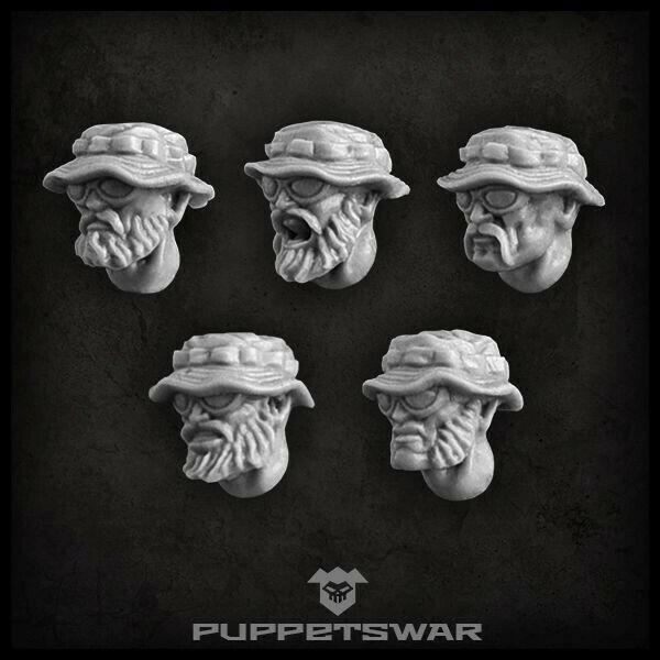 Puppets War Guerilla heads New - Tistaminis