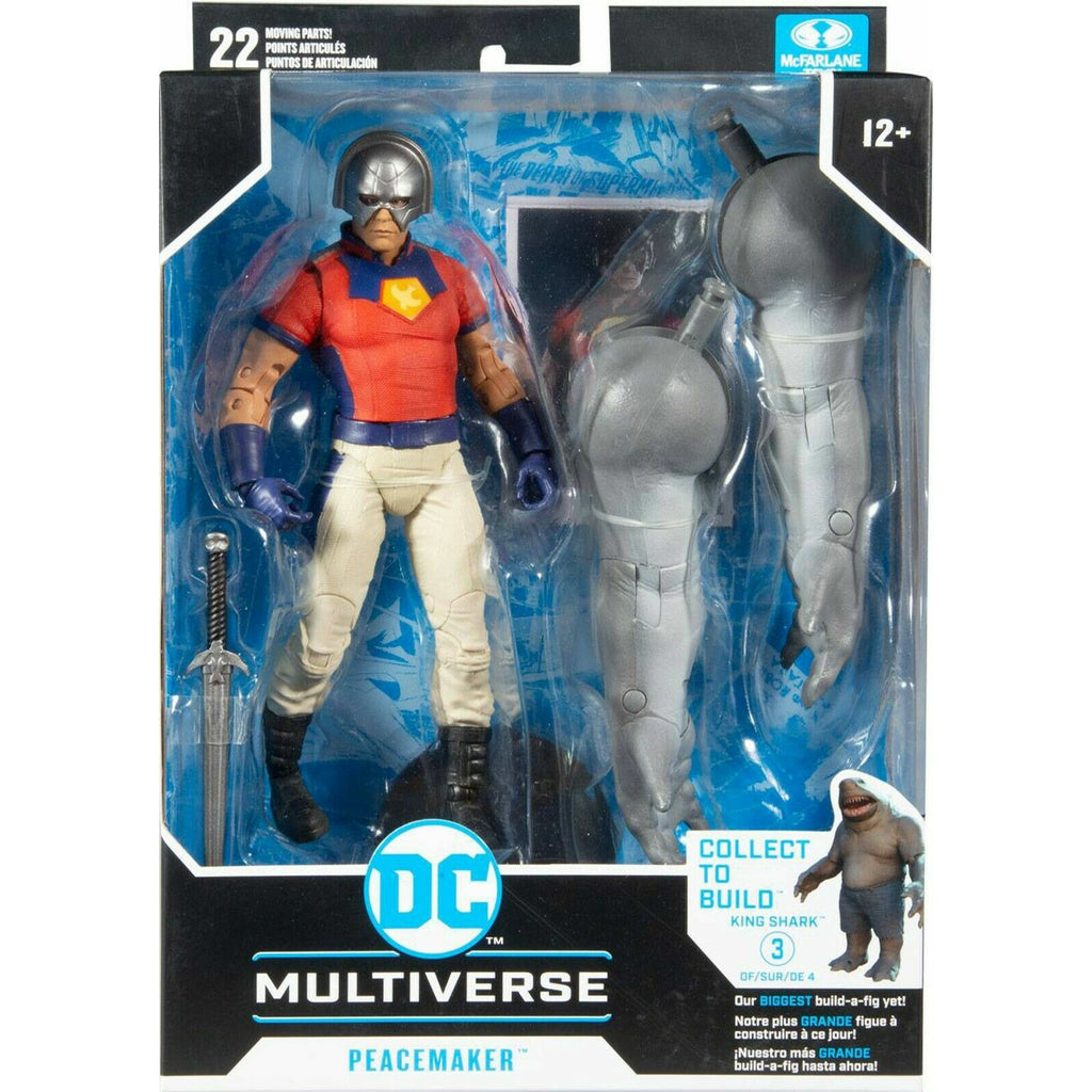 DC MULTIVERSE BUILD A 7'' SUICIDE SQUAD Peacemaker New - Tistaminis