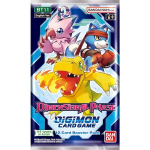 DIGIMON DIMENSIONAL PHASE BOOSTER BOX New - Tistaminis