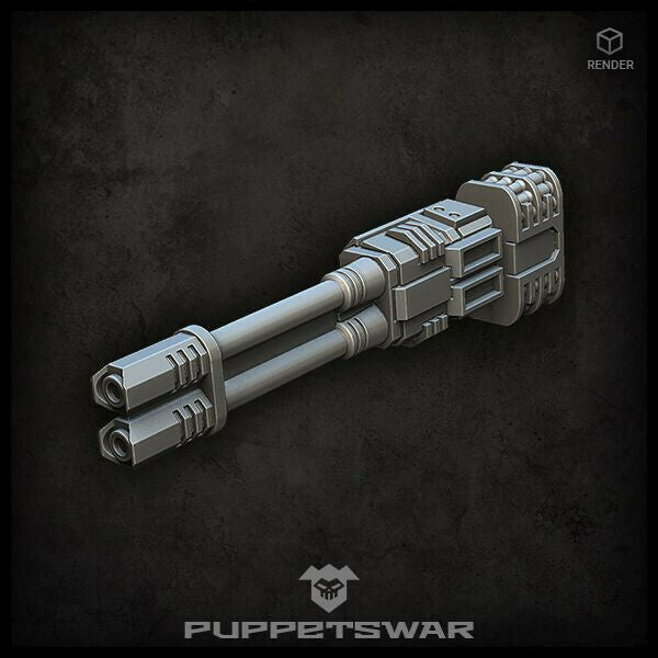 Puppets War Double Automatic Cannon New - Tistaminis