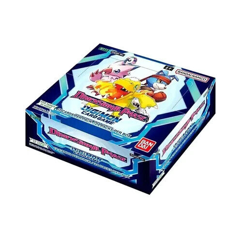 DIGIMON DIMENSIONAL PHASE BOOSTER BOX New - Tistaminis
