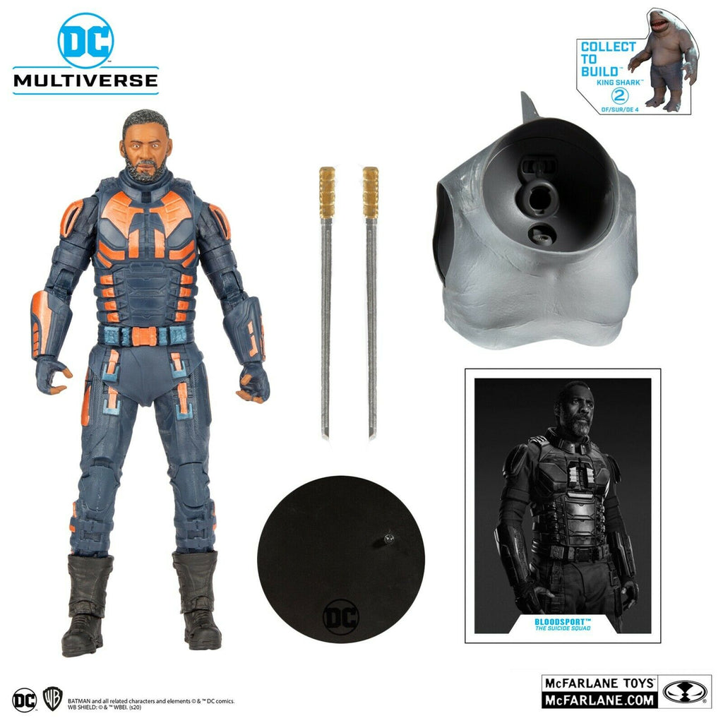 DC MULTIVERSE BUILD A 7'' SUICIDE SQUAD Blood Sport New - Tistaminis