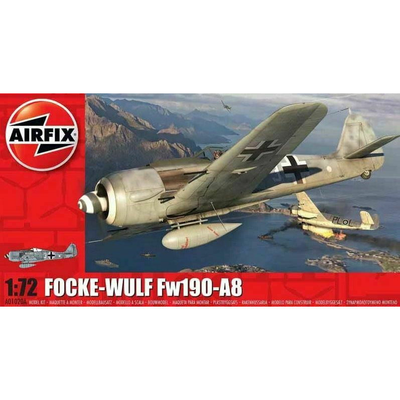 AIRFIX AIR01020A FOCKE-WULF FW190A-8 (1/72) New - Tistaminis