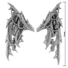 Wargame Exclusive CHAOS DAEMON WINGS New - TISTA MINIS