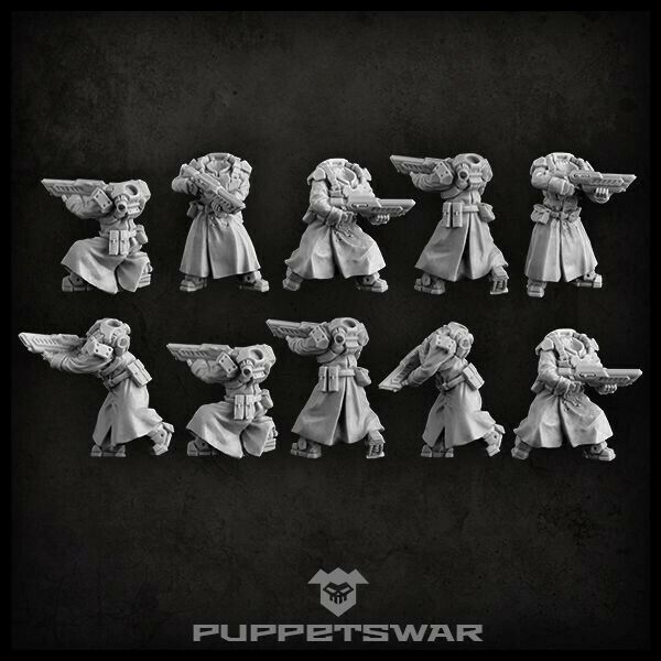 Puppets War Greatcoat Troopers Bodies New - Tistaminis