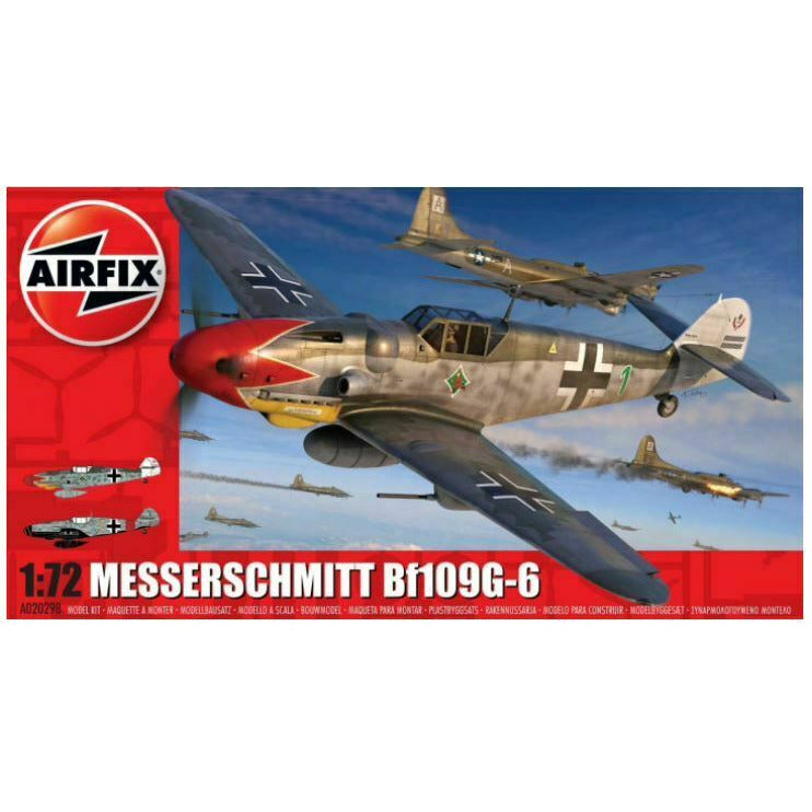 Airfix AIR02029B MESSERSCHMITT Bf109G-6 (1/72) New - Tistaminis