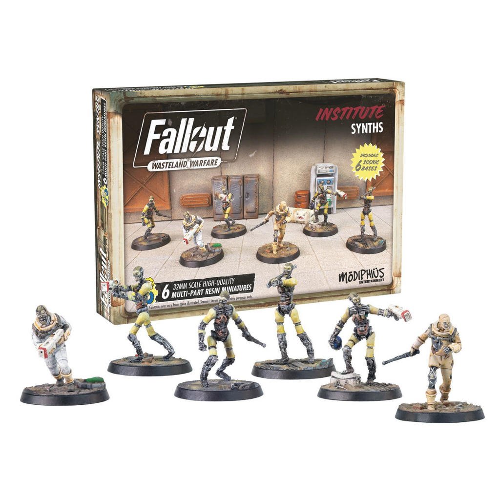 FALLOUT WASTELAND WARFARE: INSTITUTE SYNTHS New - Tistaminis