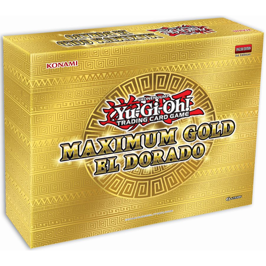 YUGIOH MAXIMUM GOLD EL DORADO BOX SET New - Tistaminis
