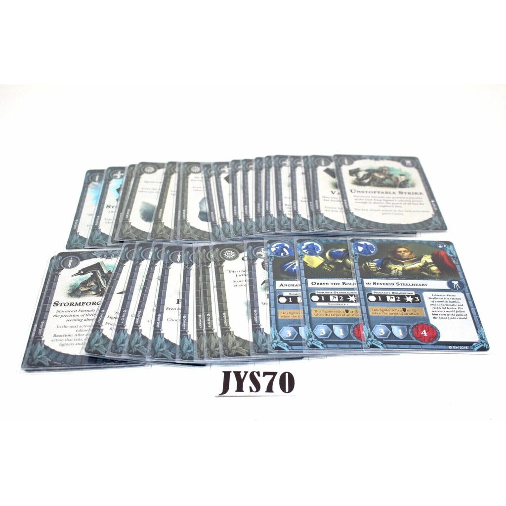 Warhammer Shadespire Steelheart's Champions Cards - JYS70 - Tistaminis