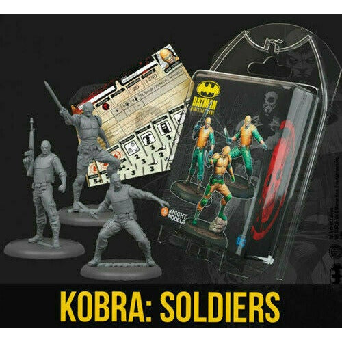 Batman Miniatures: Kobra Soldiers New - TISTA MINIS