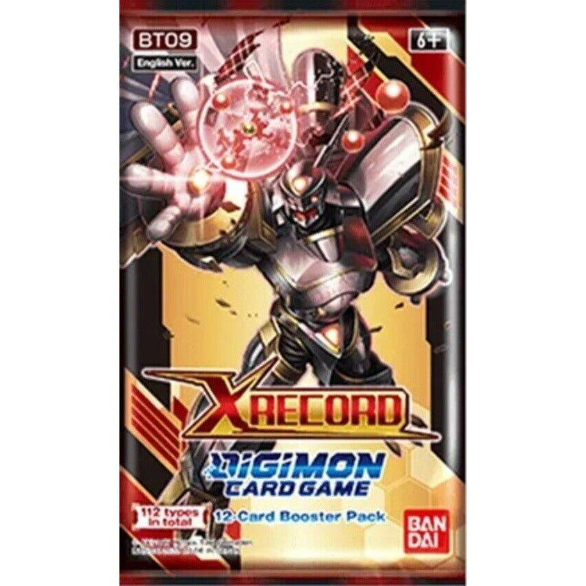 Digimon X Record Booster Pack (x1) New - Tistaminis
