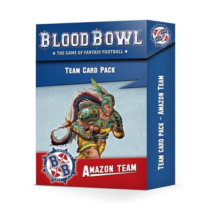 BLOOD BOWL: AMAZON TEAM CARD PACK Pre-Order - Tistaminis