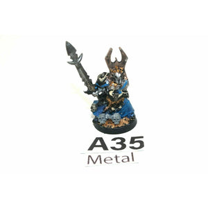 Warhammer Chaos Space Marines Sorcerer Metal Incomplete - A35 - TISTA MINIS