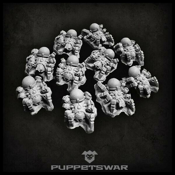 Puppets War Cyber Spiders New - Tistaminis