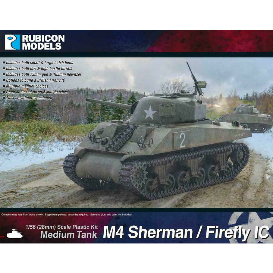 Rubicon American M4 Sherman / Firefly IC New - Tistaminis