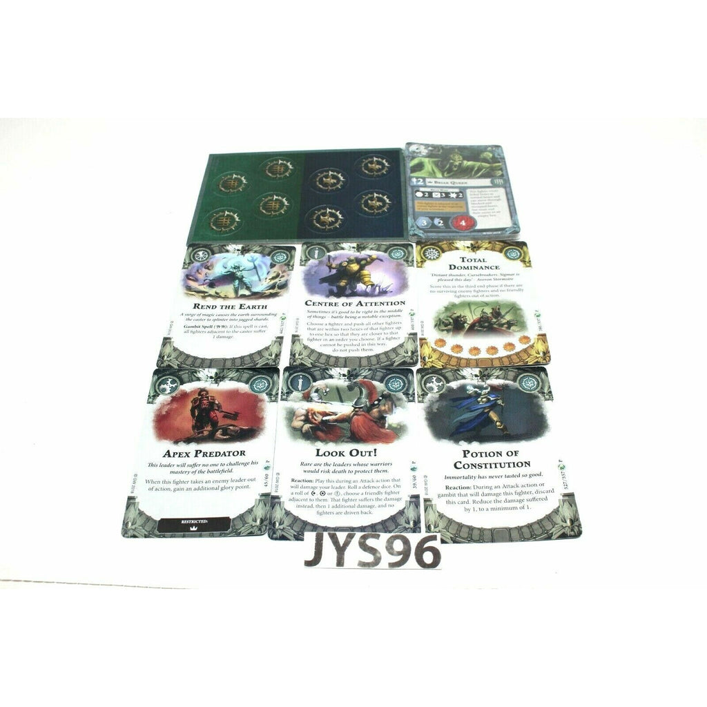 Warhammer Shadespire Cards And Tokens - JYS96 - Tistaminis