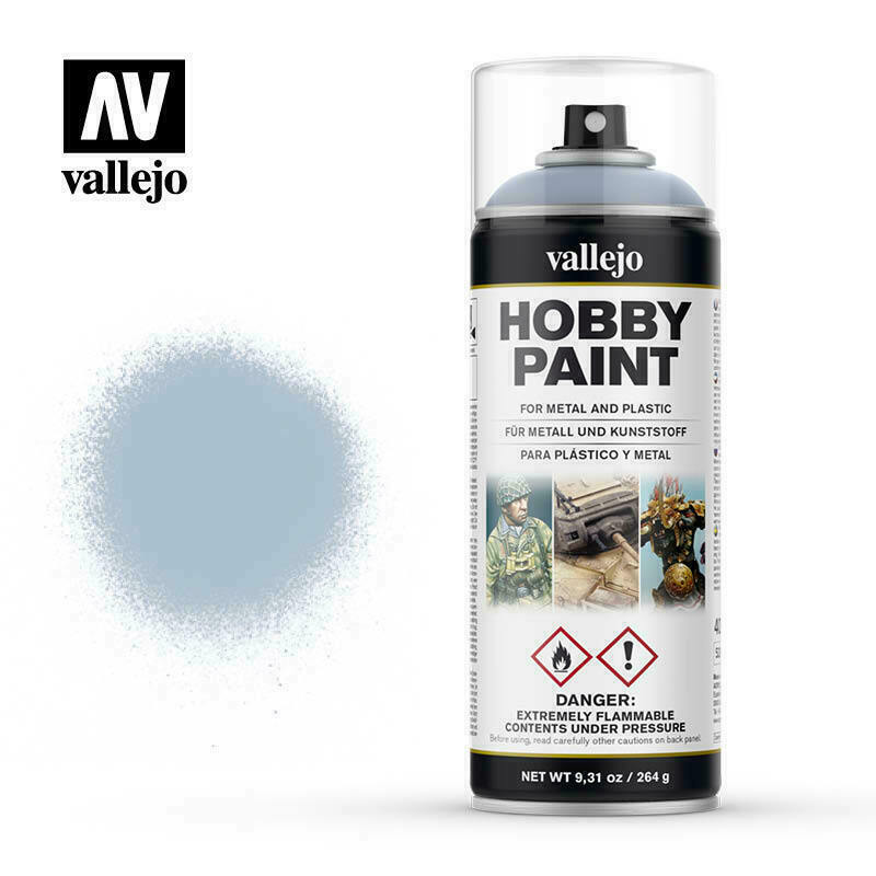 Vallejo Spray Paint Hobby Primer Wolf Grey New - TISTA MINIS