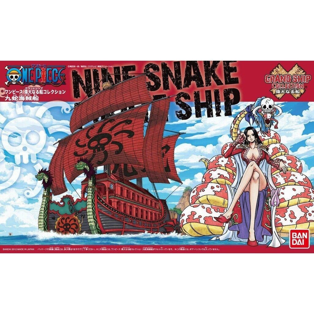 One Piece - Grand Ship Collection - Nine Snake Pirates Ship New - Tistaminis