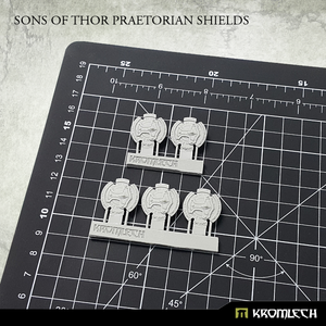 Kromlech Sons of Thor Praetorian Shields (5) New - TISTA MINIS