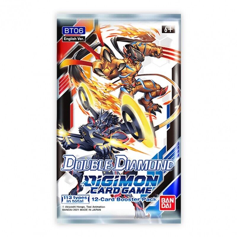 Digimon Double Diamon Booster Pack x1 New - Tistaminis