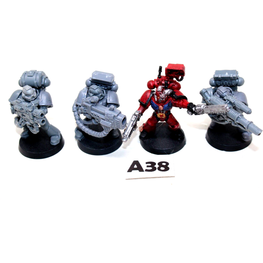 Warhammer Space Marines Blood Angels Devastator Squad - A38 - Tistaminis