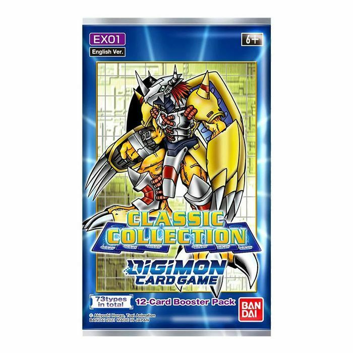 Digimon Classic Collection Booster Pack (x1) New - Tistaminis