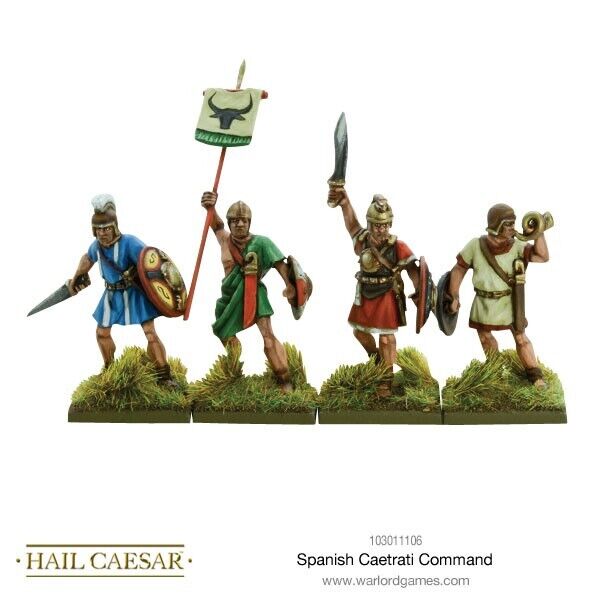 Hail Caesar Spanish Caetrati Command New - Tistaminis