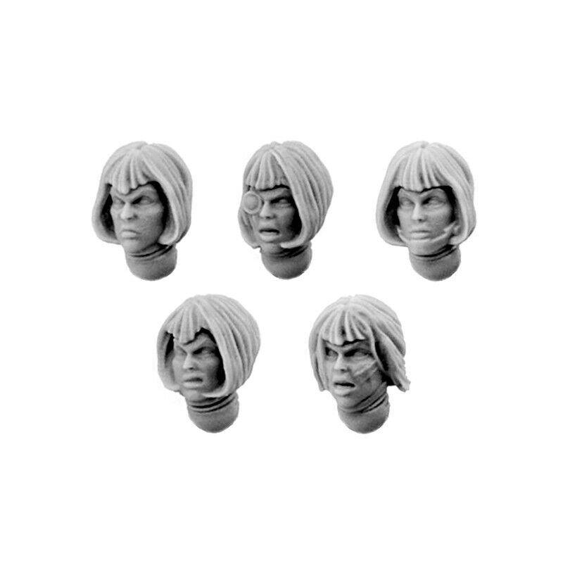 Wargames Exclusive EMPEROR SISTERS HEADS SET New - TISTA MINIS