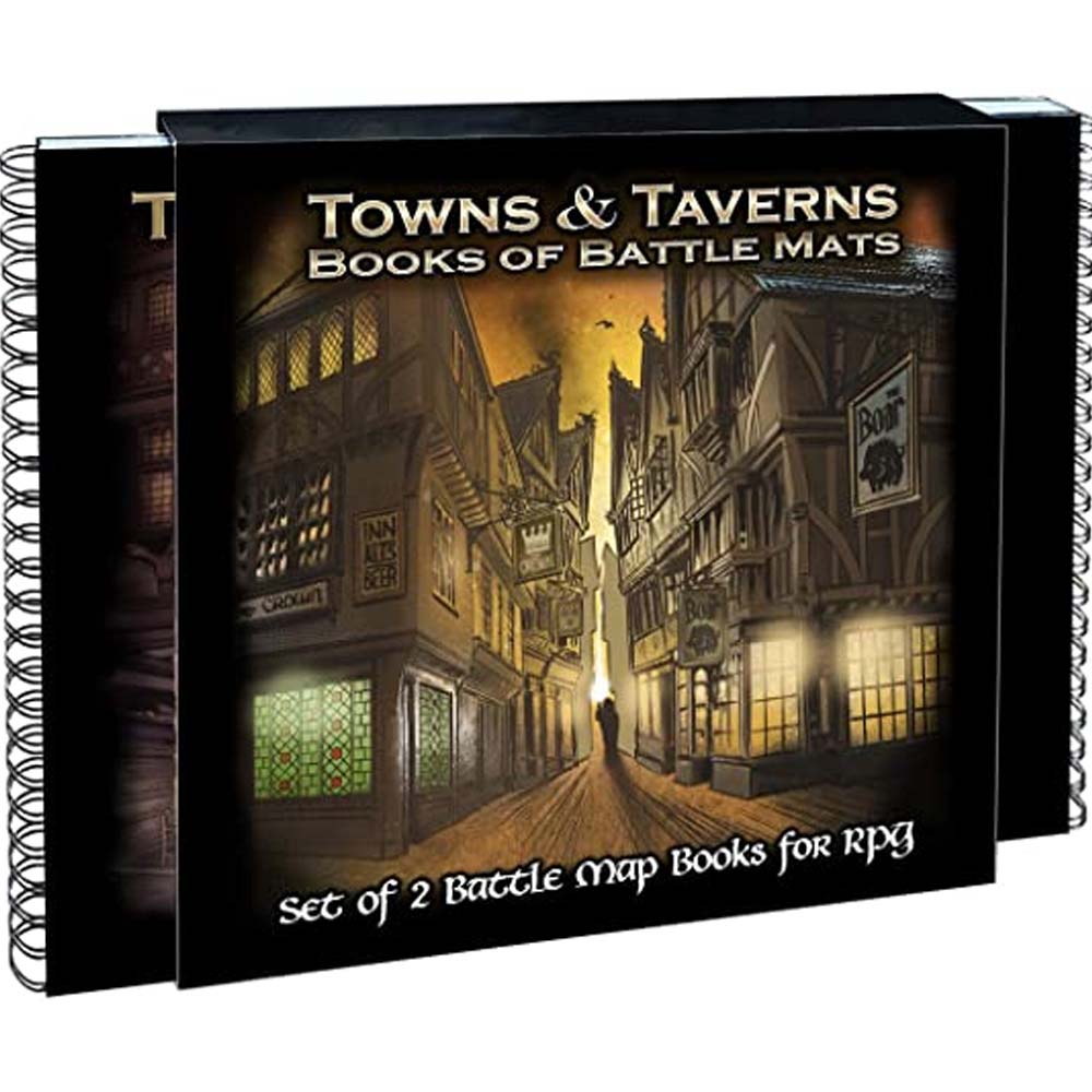 TOWNS & TAVERNS BOOKS OF BATTLE MATS PRE-ORDER - Tistaminis