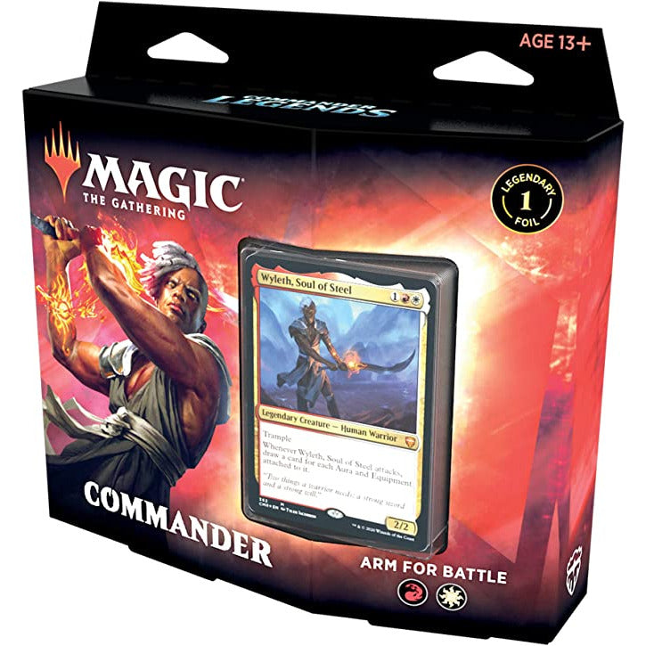 Magic the Gathering Commander Legends Deck - Arm for Battle New - Tistaminis