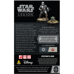 Star Wars Legion: Din Djarin & Grogu Operative Expansion Oct 21 Pre-Order - Tistaminis
