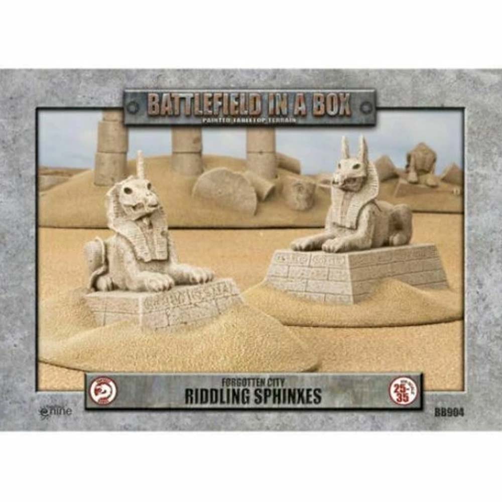 BATTLEFIELD IN A BOX: FORGOTTEN CITY - RIDDLING SPHINXES NEW - Tistaminis
