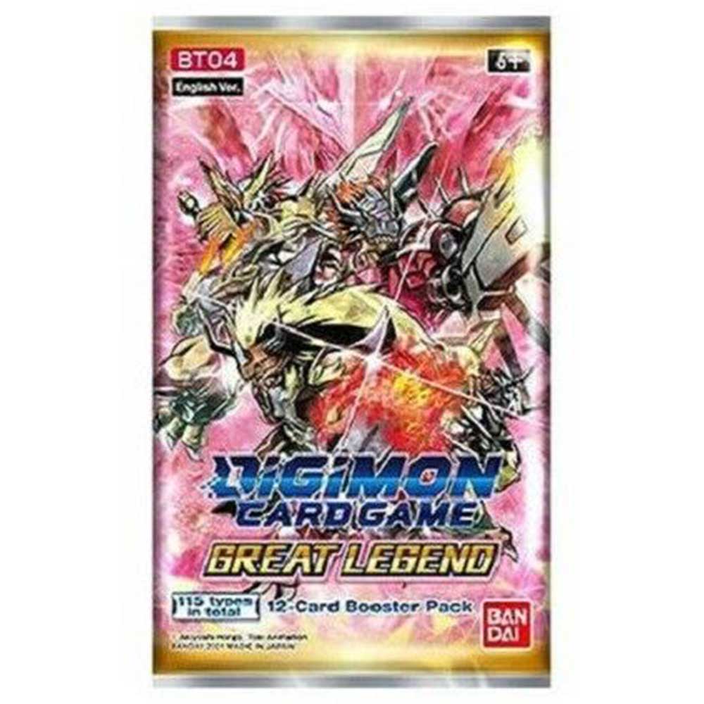 DIGIMON GREAT LEGEND BOOSTER PACK CARD GAME - Tistaminis