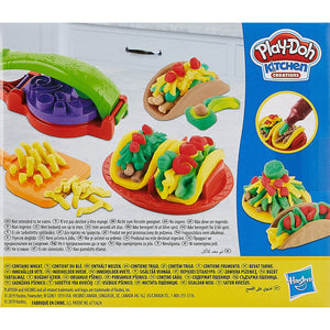 New Play-Doh Kitchen Creations Taco Time Playset - Tacos & Tortillas - Tistaminis