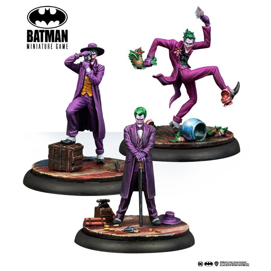 Batman Miniature Game: The Three Jokers New - Tistaminis