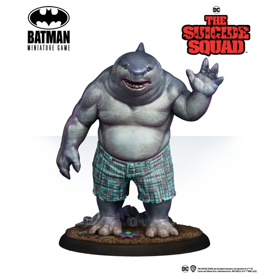 Batman Miniature Game: The Suicide Squad: King Shark New - Tistaminis