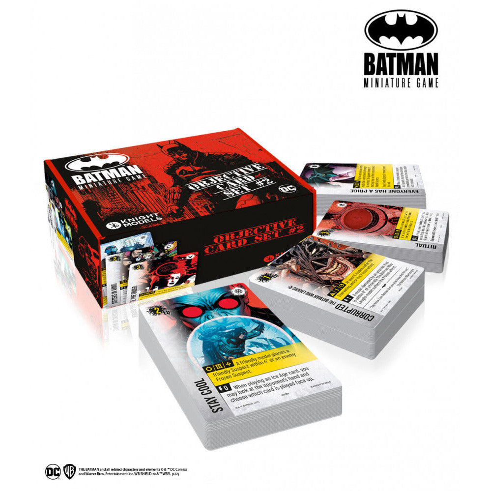 Batman Miniature Game: Objective Card Set #2 New - Tistaminis
