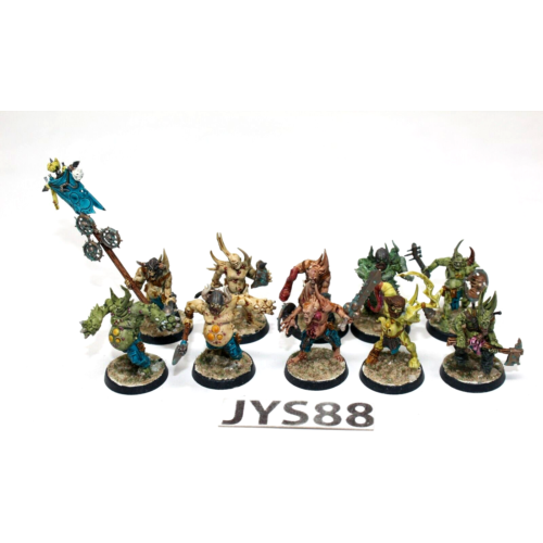 Warhammer Chaos Daemons Nurgle Plaguebearers Well Painted - JYS88 - Tistaminis