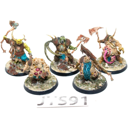 Warhammer Chaos Daemons Nurgle Blightlords Well Painted - JYS91 - Tistaminis