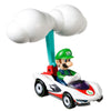 Hot Wheels Mario Kart GVD35 LUIGI P-Wing and Cloud Glider - Tistaminis