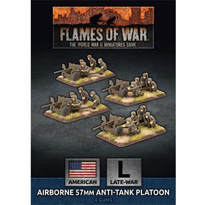 Flames of War American Airborne 57mm Anti-Tank Platoon New - Tistaminis