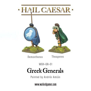Hail Caesar Greek Generals (Demosthenes & Theagenes) New - Tistaminis