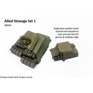Rubicon Allied Stowage Set 1 New - Tistaminis