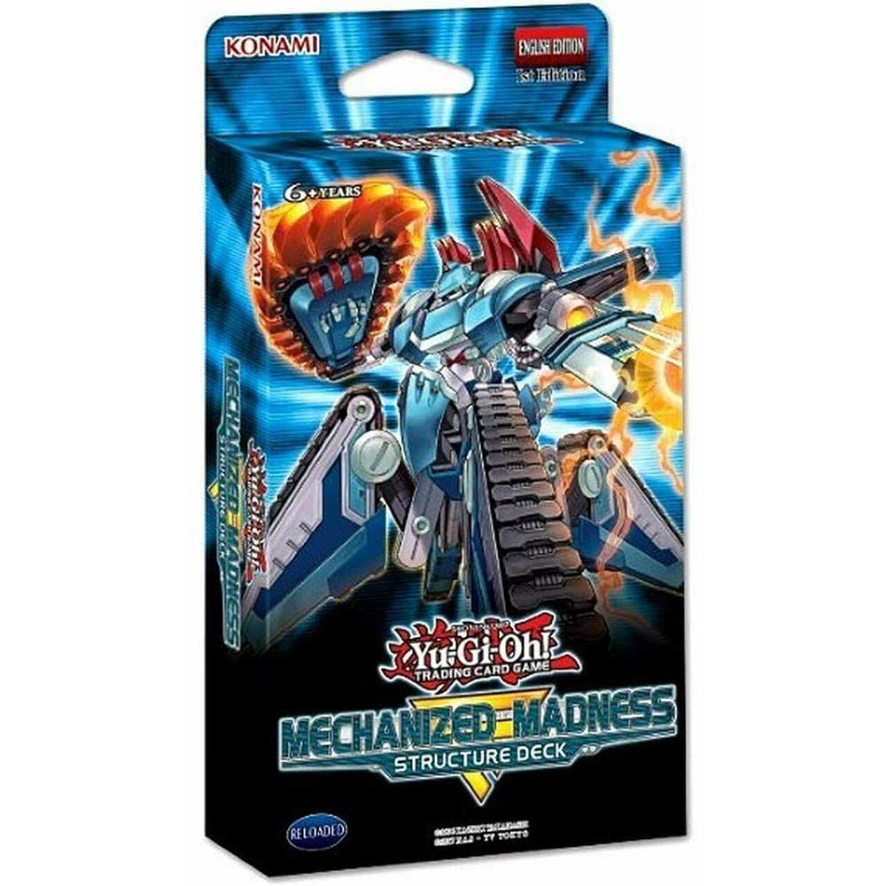 YUGIOH-MECHANIZED-MADNESS-STRUCTURE-DECK-NEW - Tistaminis