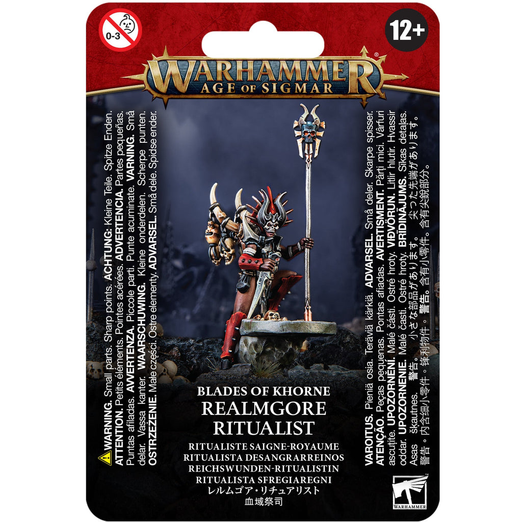 BLADES OF KHORNE: REALMGORE RITUALIST New PreOrder - Tistaminis
