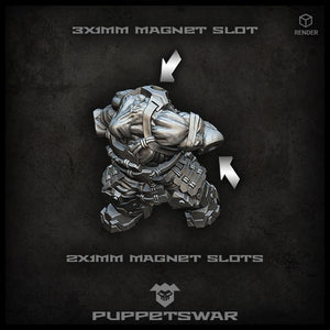 Puppets War Bushi Orc Bodies New - Tistaminis